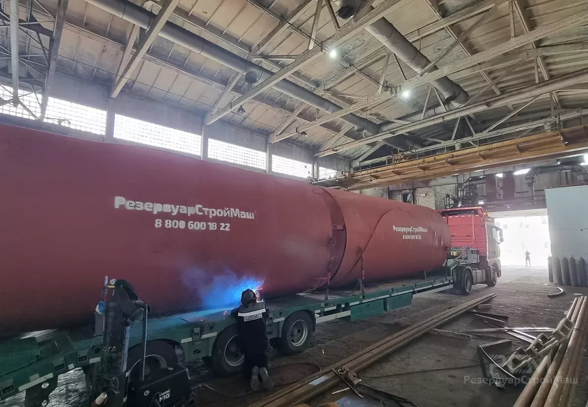Изготовление и отгрузка четырёх РВС-100